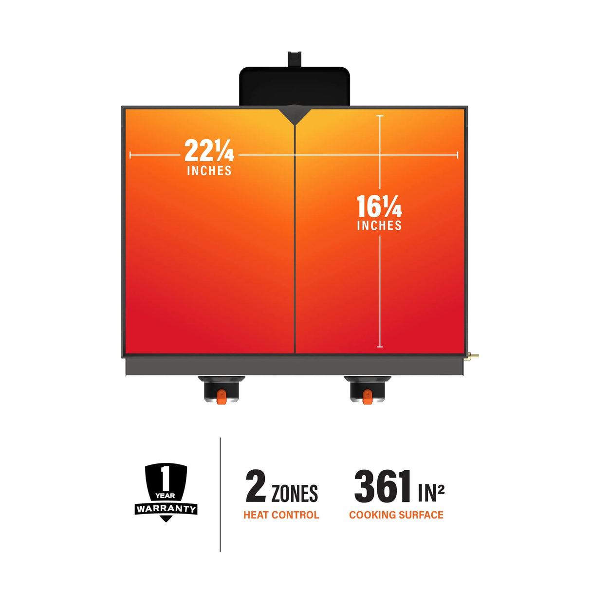 Blackstone 22" Tabletop Griddle with Hood