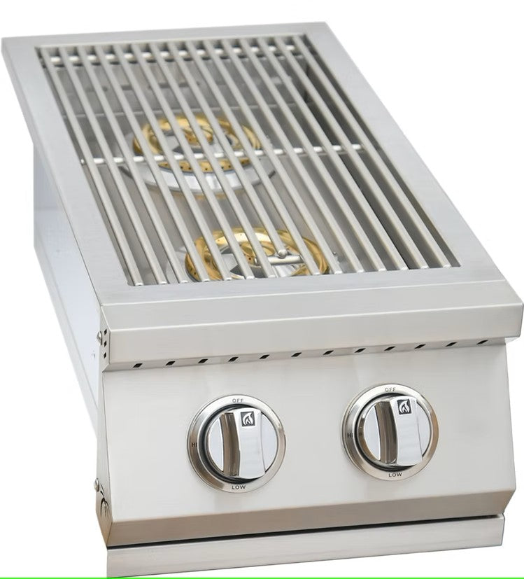 Double side burner
