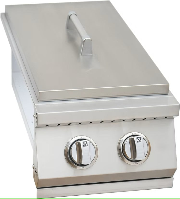 Double side burner