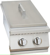 Double side burner