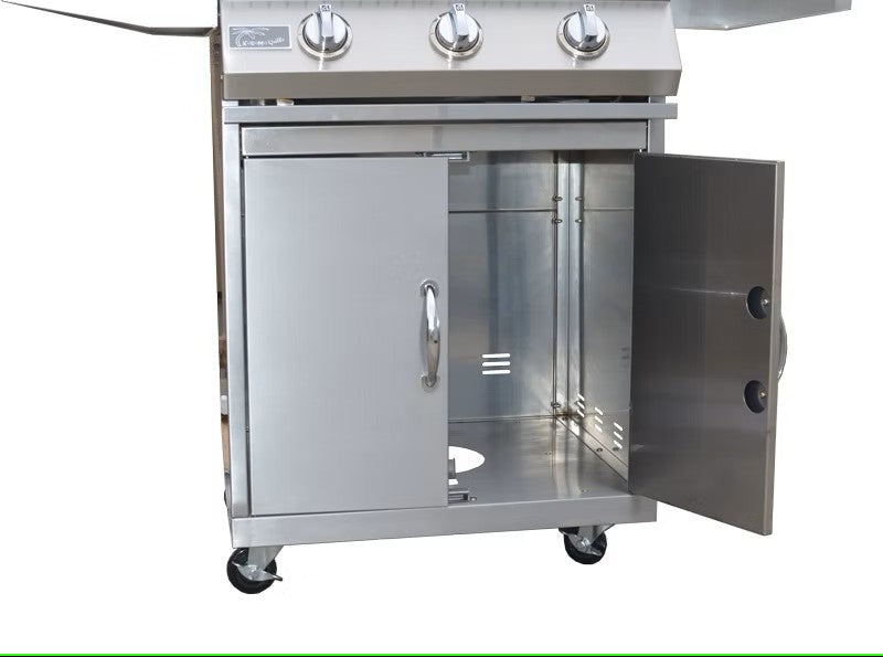 KoKoMo 3 Burner Grill Cart