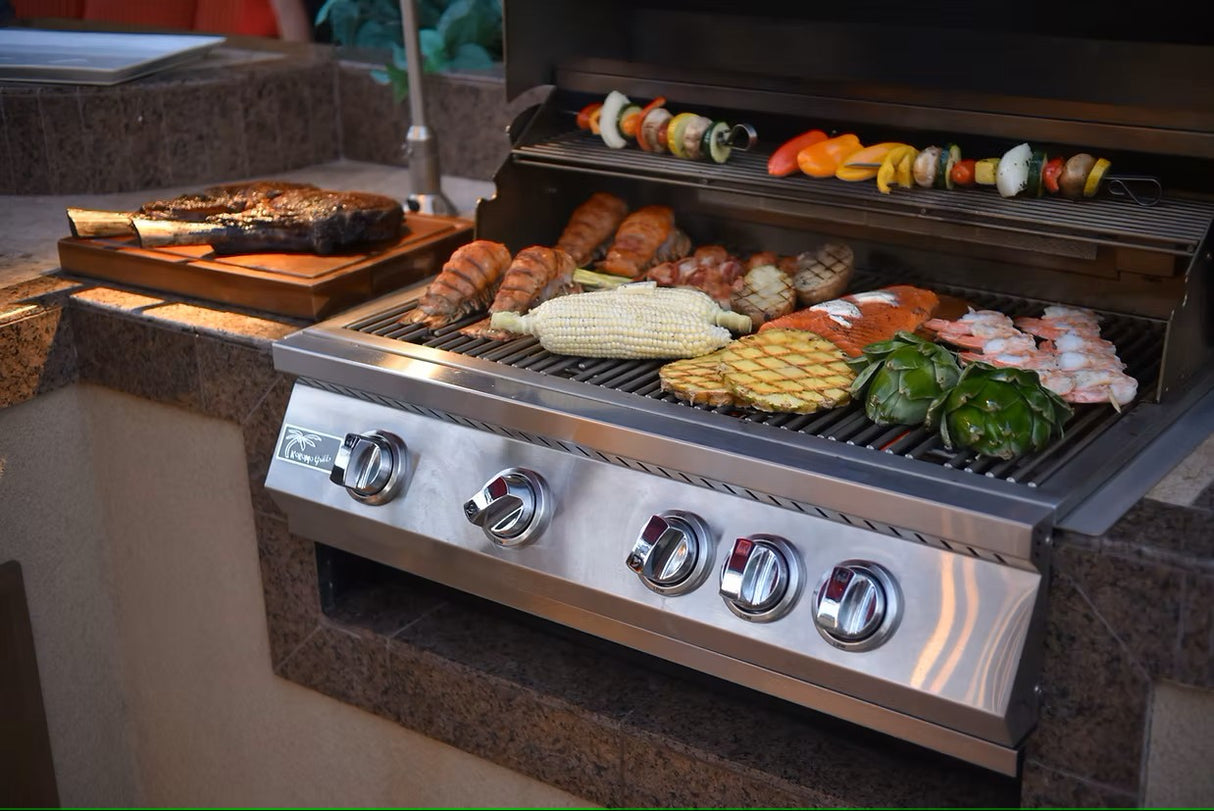 KoKoMo 4 Burner Built In Grill