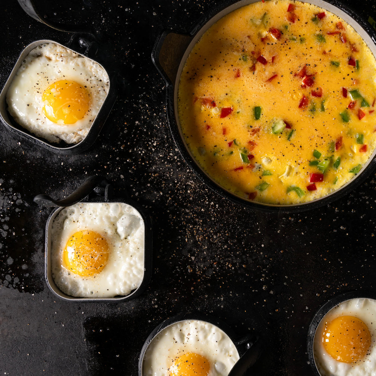 Blackstone Omelet and Egg Rings