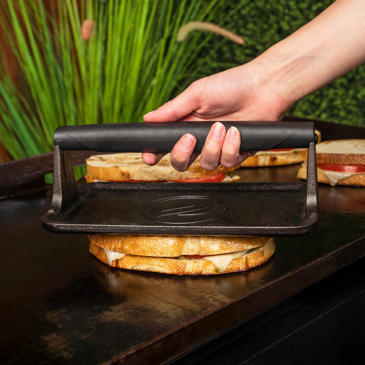 Blackstone Medium Cast Iron Griddle Press