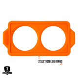 Blackstone 2 Section Egg Ring Trays