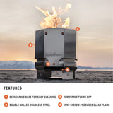 Blackstone Adventure Ready 15" Smokeless Fire Pit