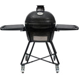 Primo Oval Junior Ceramic Kamado Grill Charcoal All-In-One