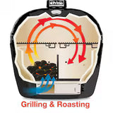 Primo Oval X-Large Ceramic Kamado Grill Charcoal All-In-One