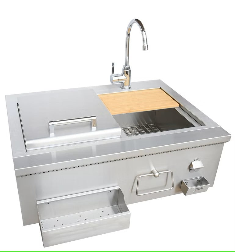 30" Cocktail Station with Sink