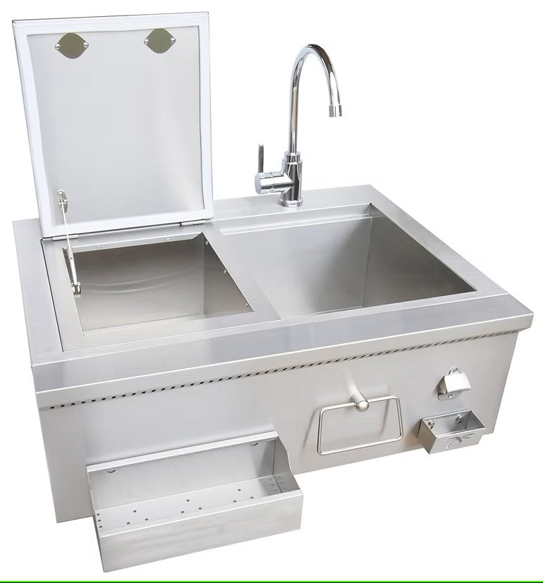 30" Cocktail Station with Sink