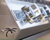 Double side burner