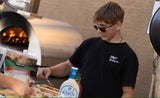 Wood Burning Pizza Oven and Stand
