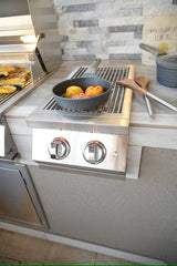 Professional double side burner