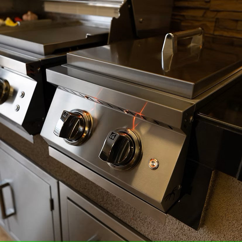 Professional double side burner