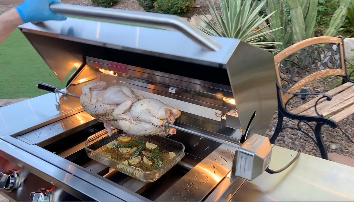 KoKoMo 4/5 Burner S/S Rotisserie