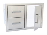 Two Drawer / Door Combo
